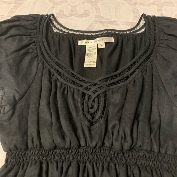 Max studio beautiful  linen dress - Picture 2 of 8